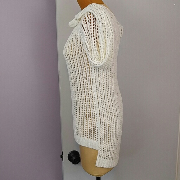 Modcloth Freeloader Ivory Sweater size small EUC - Picture 2 of 7